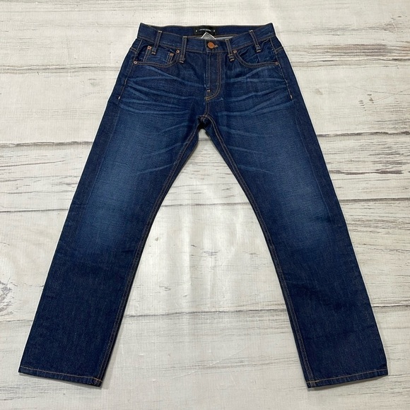 Calvin Rucker Jeans Women's 26 Blue NWT Love Me Boyfriend Buttons Faded Denim - Picture 3 of 11